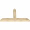 Ekena Millwork Portland Rough Sawn Timber Gable Bracket, Douglas Fir, 60"W x 35"H x 4"D x 6"F, 14/12 Pitch GBW060X35X0406POR00RDF - alternate 3